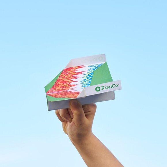 NEW KiwiCo Kiwi Co. Fold & Play Fliers Paper Airplanes Stem Toys Science… - Picture 11 of 14